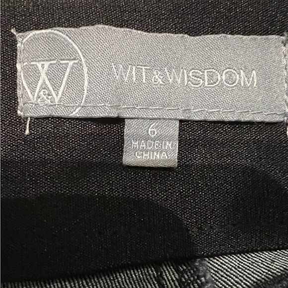 #24 ☑️Wit & Wisdom /Democracy Indigo HighRise Itty Bitty Boot Ab Solutions Jean - Picture 11 of 15